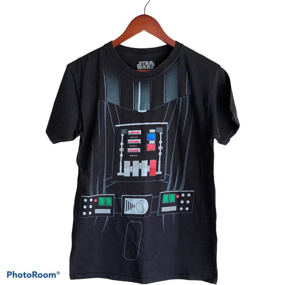 Star Wars S/S Black T-Shirt Men's Size S Small Lucas Films